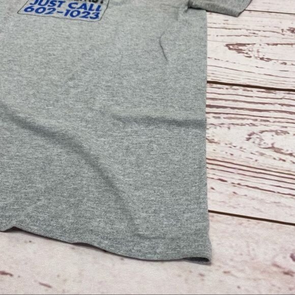 Gildan Mole Problems Call Shirt Grey With Mole Number Funny T-Shirt Size S - Picture 12 of 16